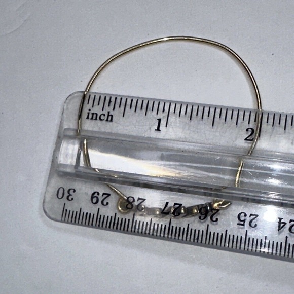 Childs Bracelet Bella Star Spell Out GOld Tone Stamped LE Bangle - Picture 9 of 9